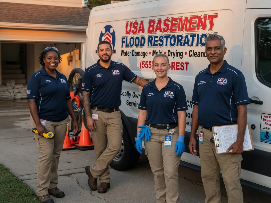 Basement Flood Cleanup company in Sharon, PA